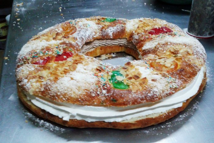 Roscón de Reyes από το ισπανικό ζαχαροπλαστείο Pastelería Bollería Palma