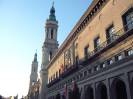 Zaragoza(045)-Ayuntamiento y Basílica del Pilar al fondo