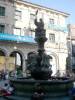 Santiago de Compostela(42)-Praza das Praterías-Fuente de los Caballos
