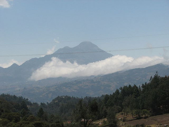 Το υψηλότερο υφαίστειο της Γουατεμάλας, το ανενεργό Tajumulco. (4.220 μέτρα)