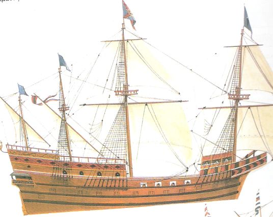 Ισπανικό πολεμικό πλοίο της εποχής του Φιλίππου Β'